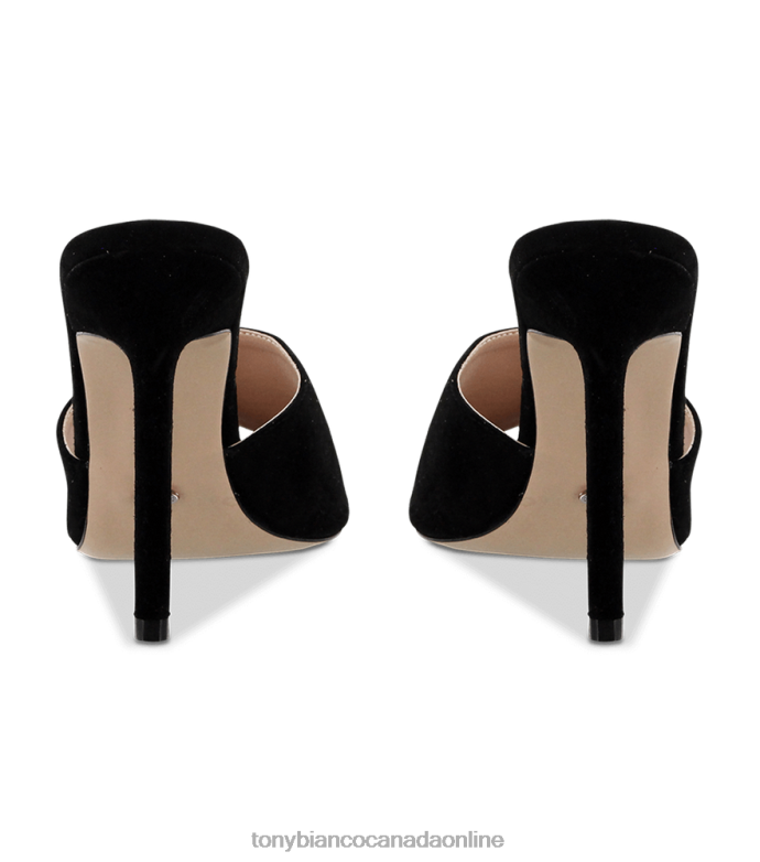 Stiletto Heels| Tony Bianco Women Marley Heels H0FJ210 Black Kid Suede