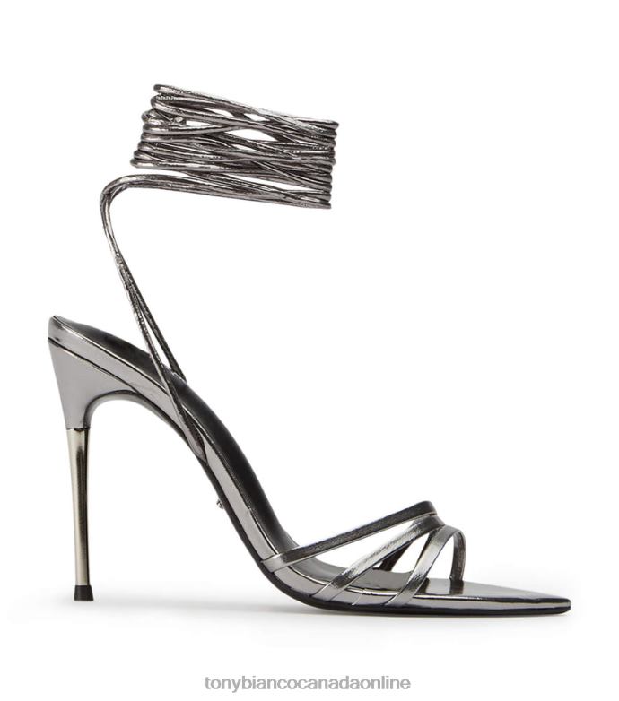 Stiletto Heels| Tony Bianco Women Mavis Heels H0FJ189 Gunmetal Glimmer