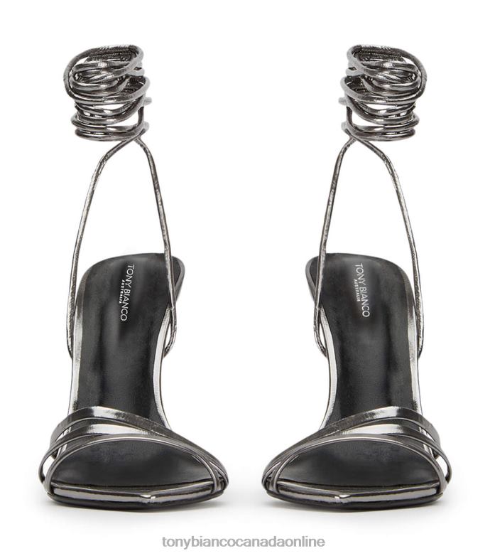 Stiletto Heels| Tony Bianco Women Mavis Heels H0FJ189 Gunmetal Glimmer