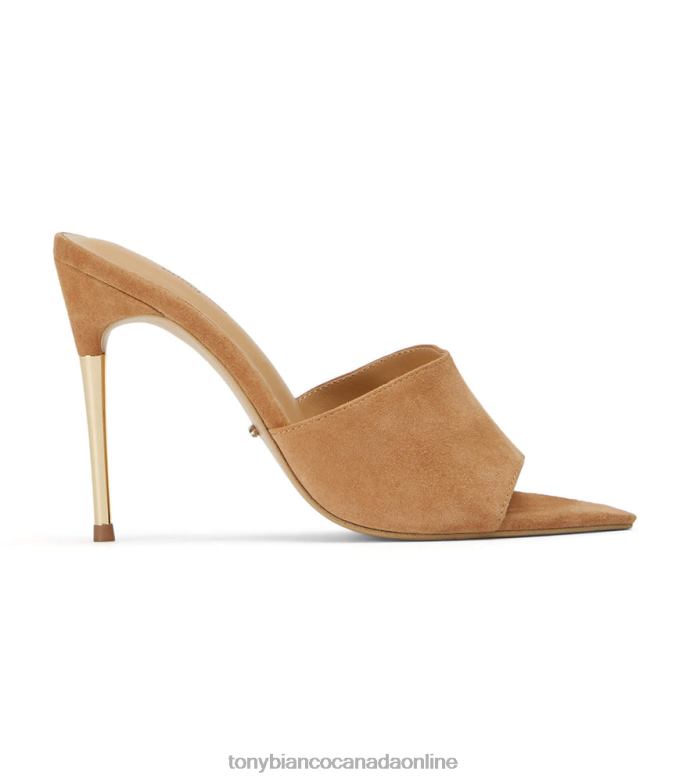 Stiletto Heels| Tony Bianco Women Maximus Heels H0FJ191 Butterscotch Suede