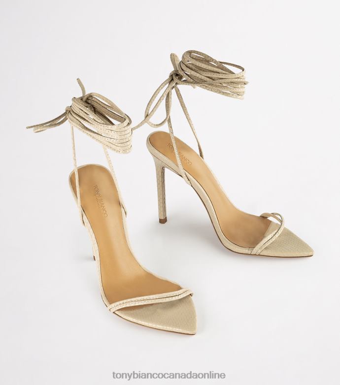 Stiletto Heels| Tony Bianco Women Millie Heels H0FJ109 Vanilla Snake