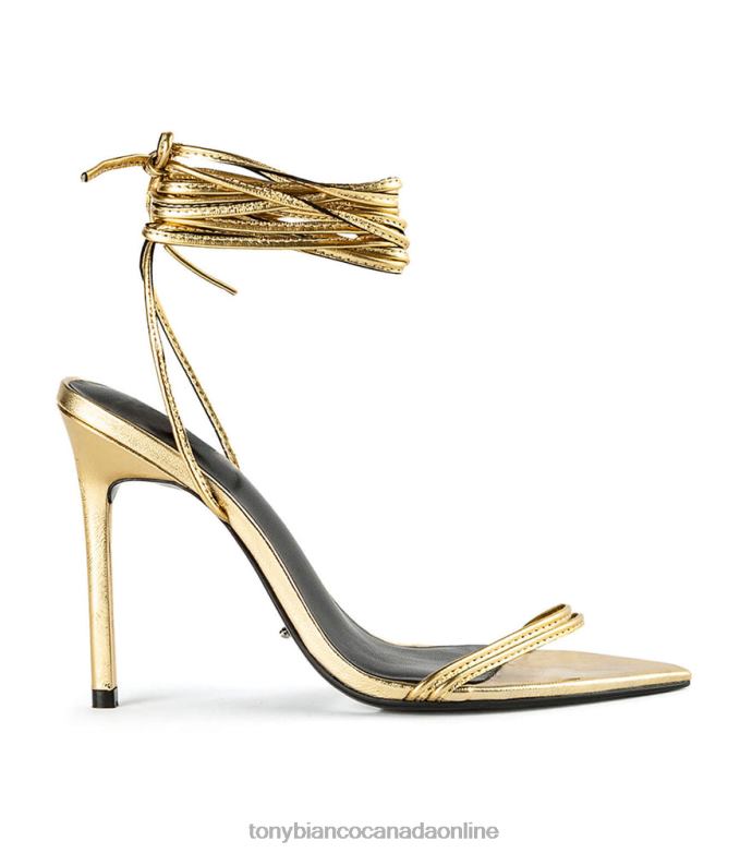 Stiletto Heels| Tony Bianco Women Millie Heels H0FJ112 Gold Foil