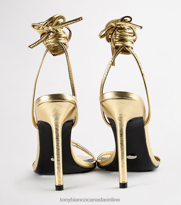 Stiletto Heels| Tony Bianco Women Millie Heels H0FJ112 Gold Foil