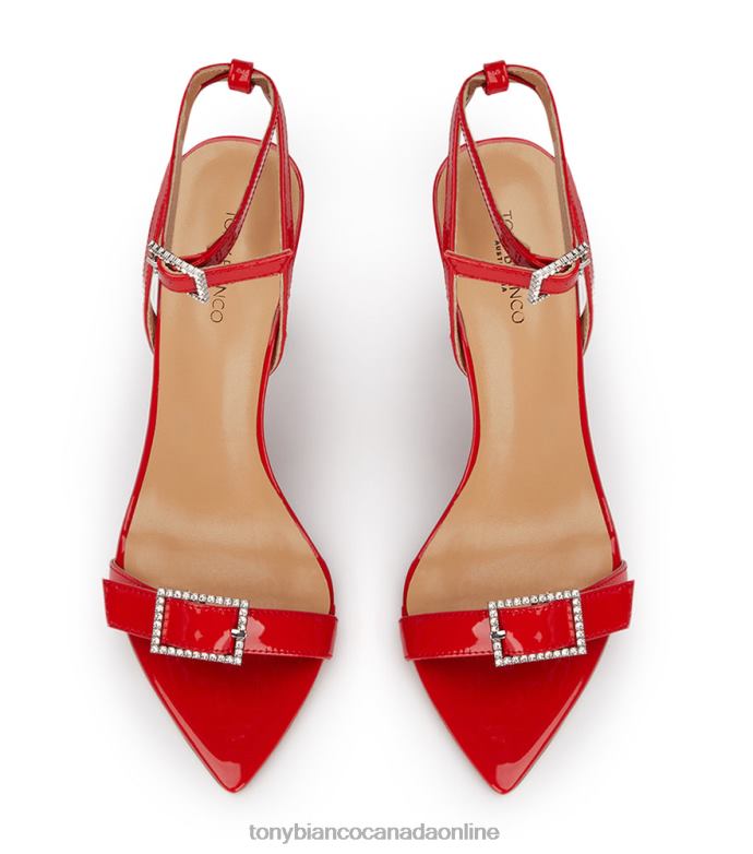 Stiletto Heels| Tony Bianco Women Mopsy Heels H0FJ137 Scarlet Patent
