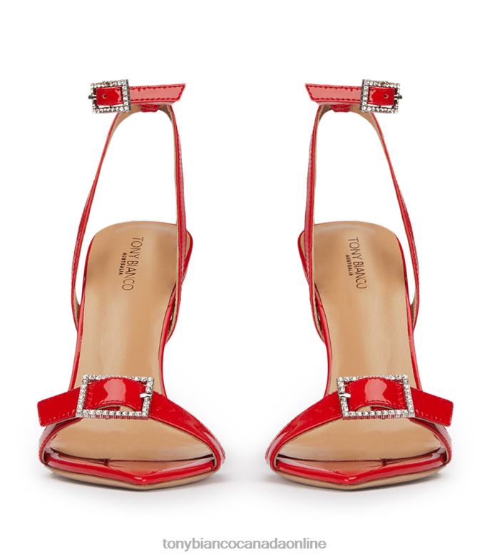Stiletto Heels| Tony Bianco Women Mopsy Heels H0FJ137 Scarlet Patent