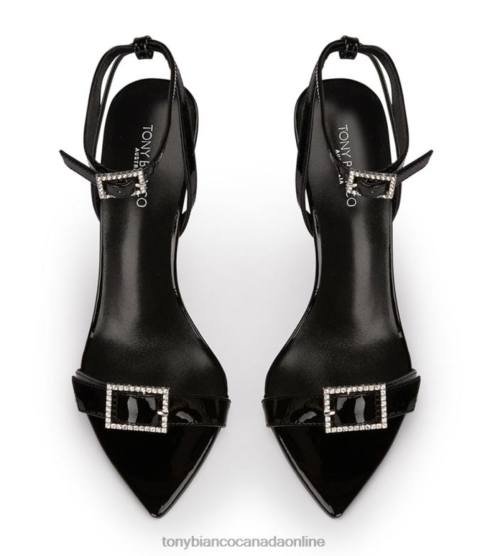 Stiletto Heels| Tony Bianco Women Mopsy Heels H0FJ140 Black Patent