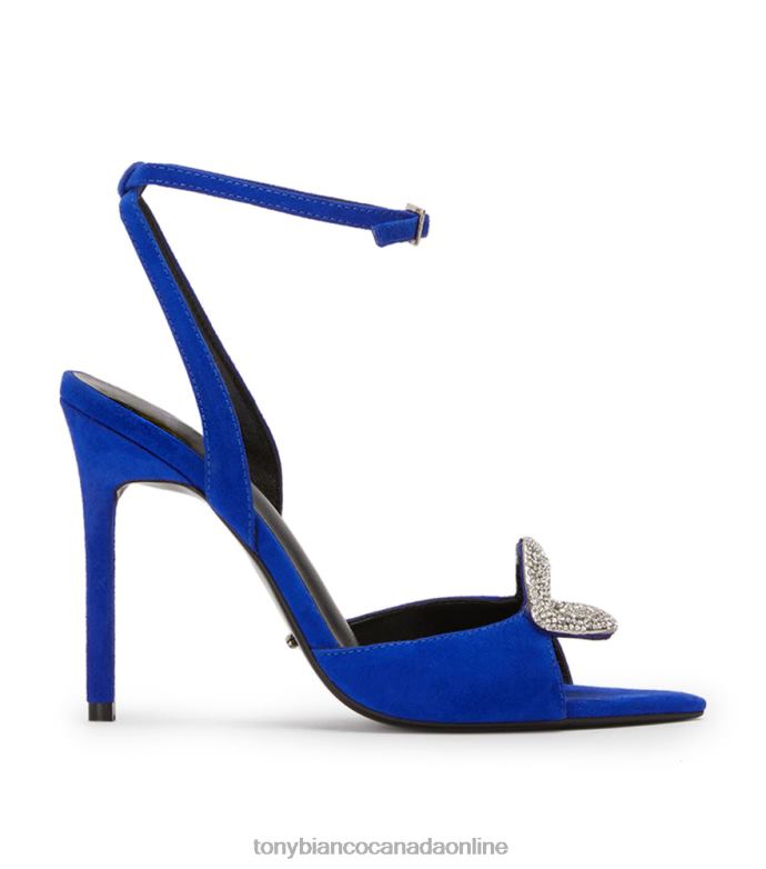 Stiletto Heels| Tony Bianco Women Moshi Heels H0FJ177 Azure Suede