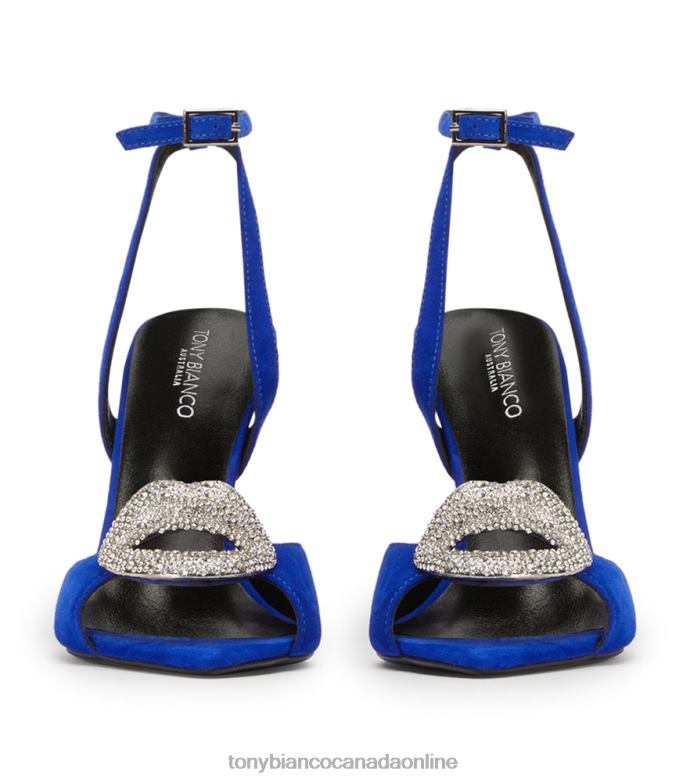 Stiletto Heels| Tony Bianco Women Moshi Heels H0FJ177 Azure Suede