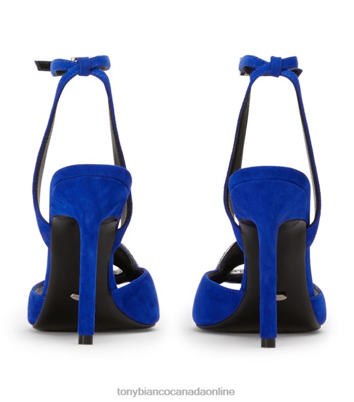 Stiletto Heels| Tony Bianco Women Moshi Heels H0FJ177 Azure Suede