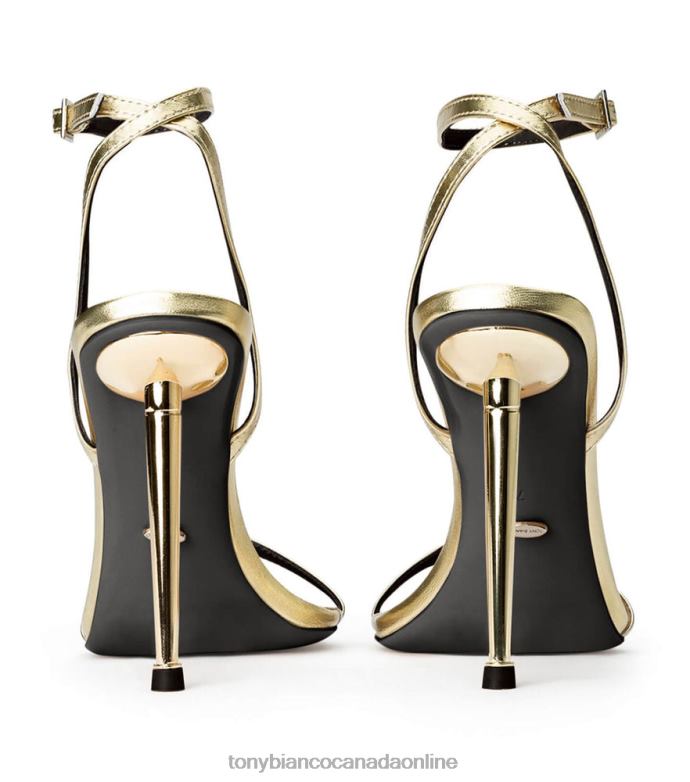 Stiletto Heels| Tony Bianco Women Myra Heels H0FJ103 Gold Nappa Metallic