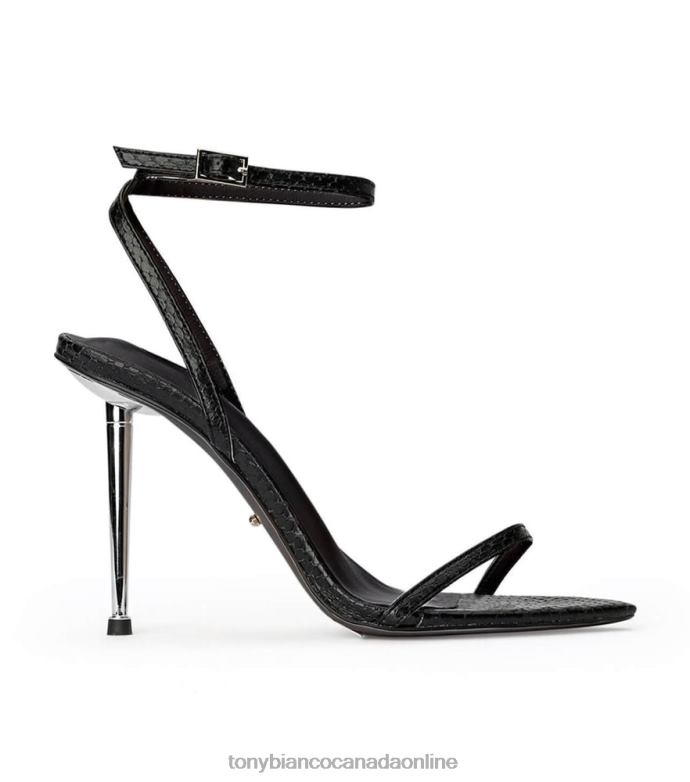 Stiletto Heels| Tony Bianco Women Myra Heels H0FJ105 Black Snake