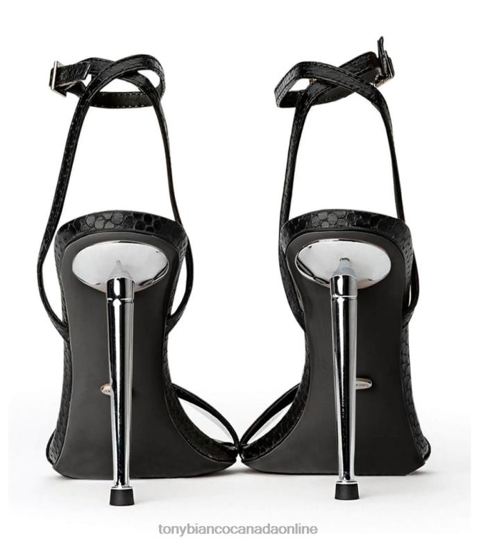 Stiletto Heels| Tony Bianco Women Myra Heels H0FJ105 Black Snake