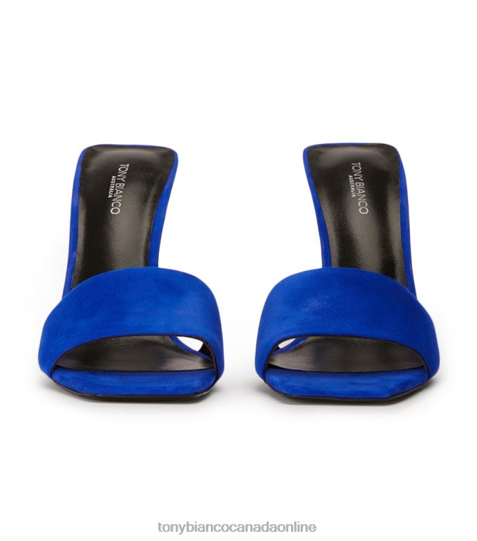 Stiletto Heels| Tony Bianco Women Natalie Heels H0FJ152 Azure Suede