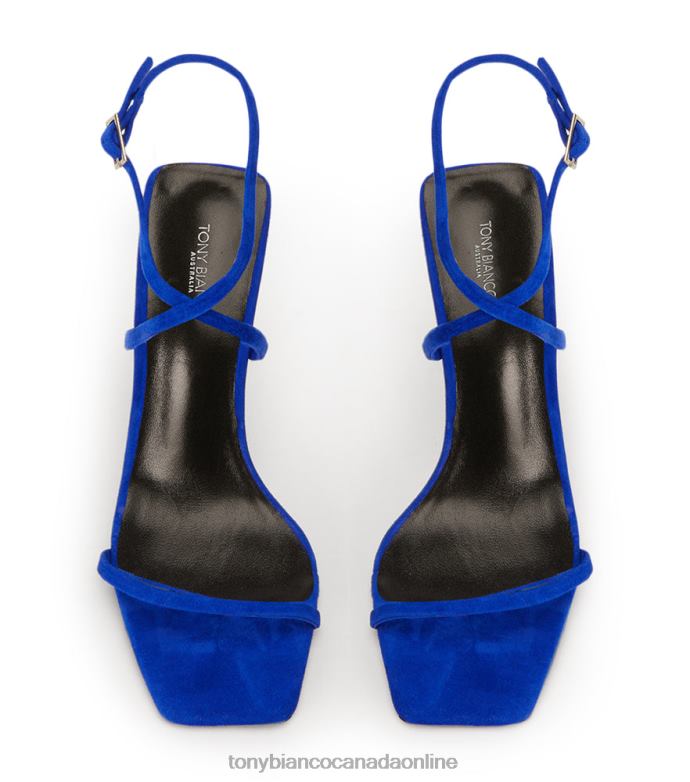 Stiletto Heels| Tony Bianco Women Naxos Heels H0FJ142 Azure Suede