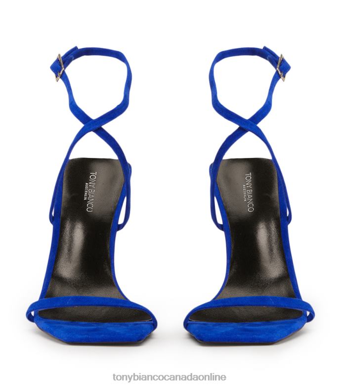 Stiletto Heels| Tony Bianco Women Naxos Heels H0FJ142 Azure Suede