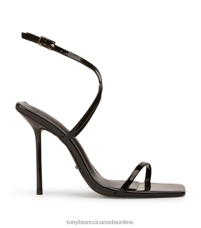 Stiletto Heels| Tony Bianco Women Naxos Heels H0FJ49 Black Patent
