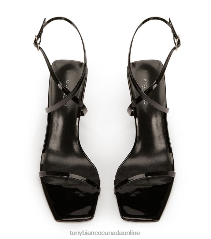 Stiletto Heels| Tony Bianco Women Naxos Heels H0FJ49 Black Patent