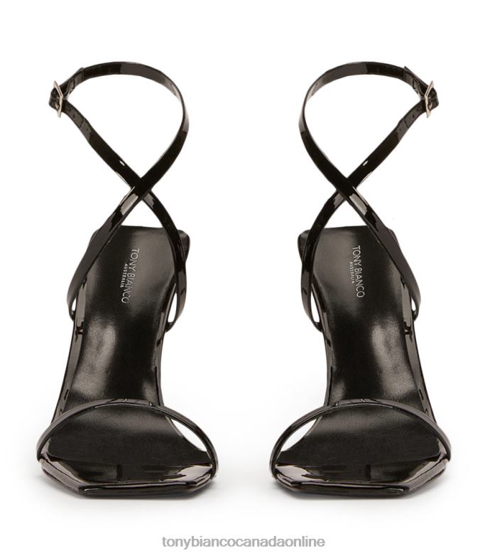 Stiletto Heels| Tony Bianco Women Naxos Heels H0FJ49 Black Patent