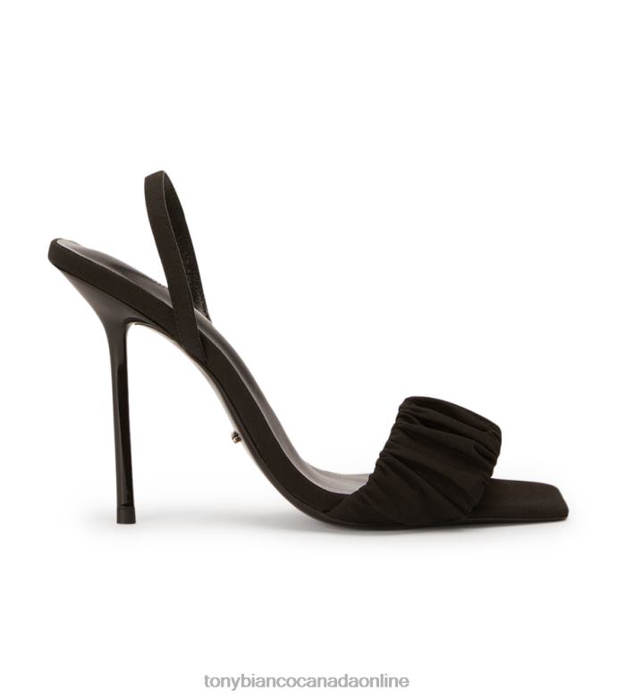 Stiletto Heels| Tony Bianco Women Nixon Heels H0FJ154 Black Crepe