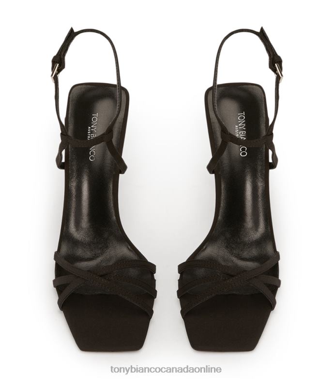 Stiletto Heels| Tony Bianco Women Nomad Heels H0FJ135 Black Crepe