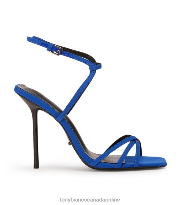 Stiletto Heels| Tony Bianco Women Nomad Heels H0FJ136 Azure Crepe