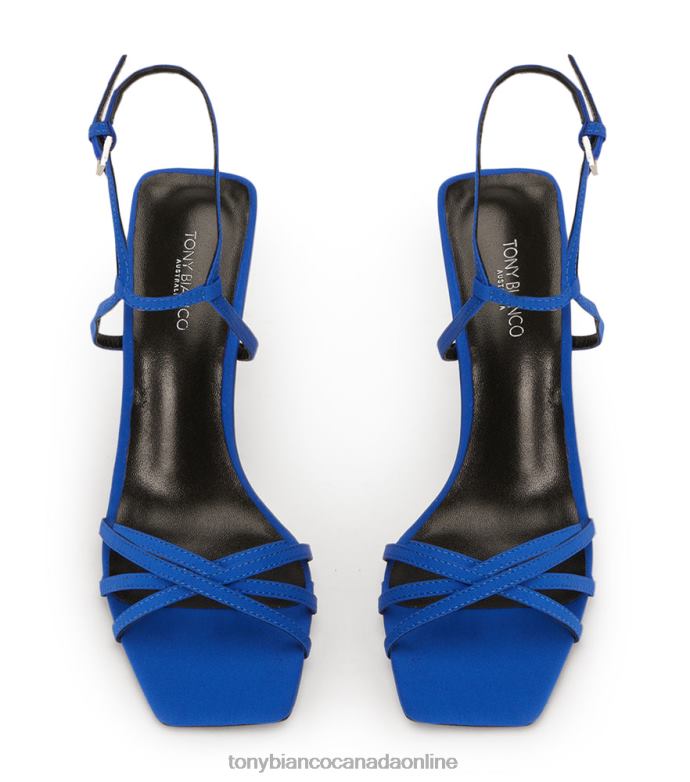 Stiletto Heels| Tony Bianco Women Nomad Heels H0FJ136 Azure Crepe