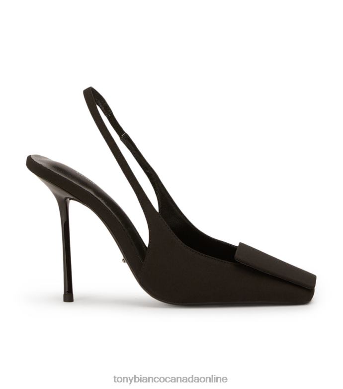 Stiletto Heels| Tony Bianco Women Rue Heels H0FJ131 Black Crepe