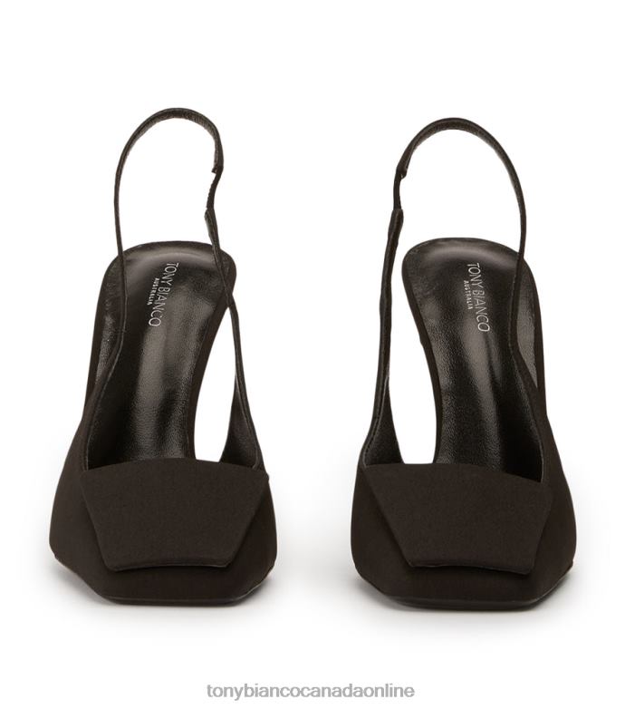 Stiletto Heels| Tony Bianco Women Rue Heels H0FJ131 Black Crepe