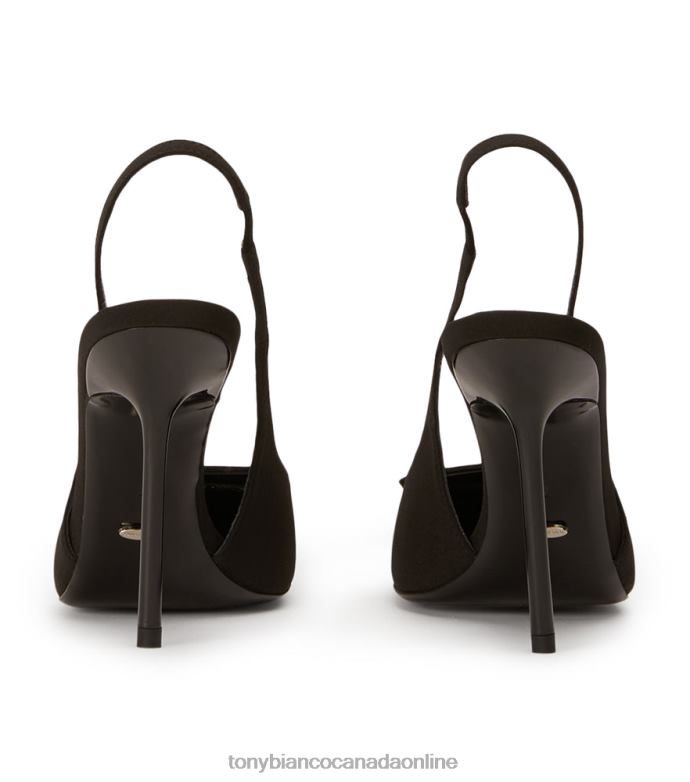 Stiletto Heels| Tony Bianco Women Rue Heels H0FJ131 Black Crepe