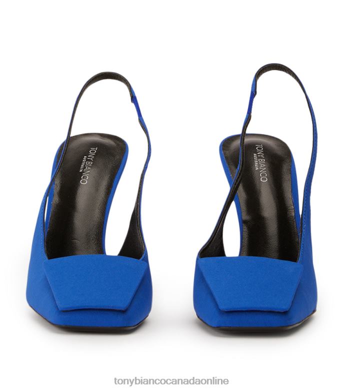 Stiletto Heels| Tony Bianco Women Rue Heels H0FJ132 Azure Crepe