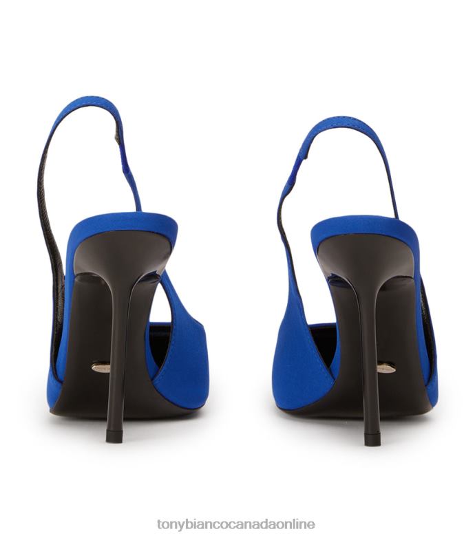 Stiletto Heels| Tony Bianco Women Rue Heels H0FJ132 Azure Crepe