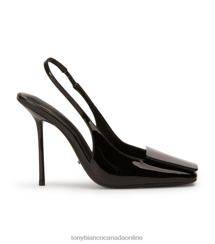 Stiletto Heels| Tony Bianco Women Rue Heels H0FJ47 Black Patent