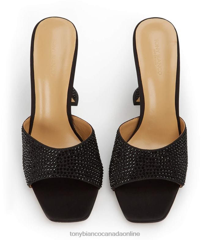 Stiletto Heels| Tony Bianco Women Serri Heels H0FJ162 Black Satin