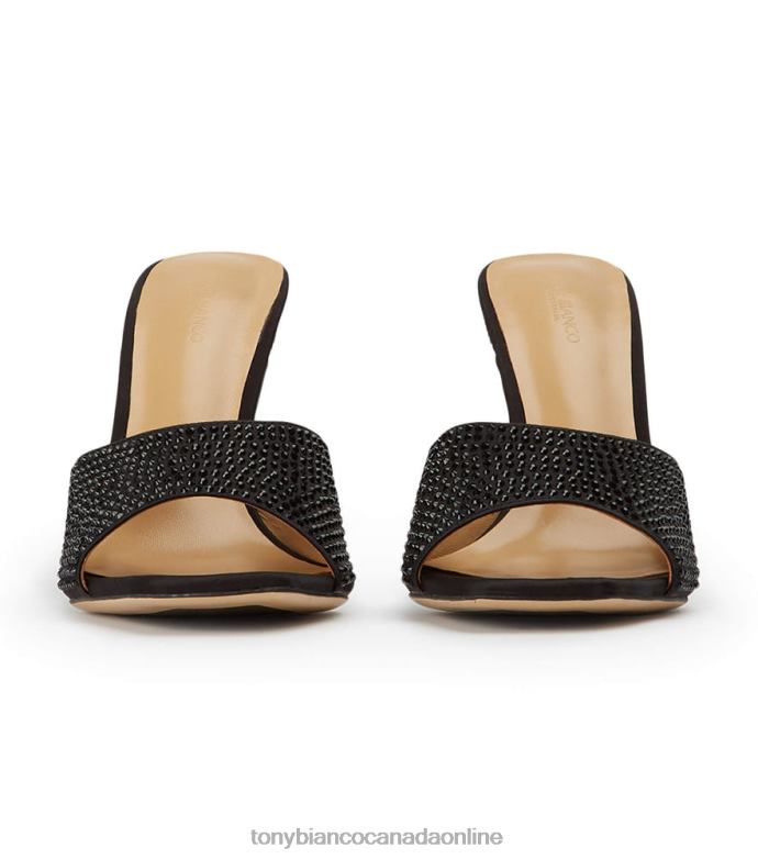 Stiletto Heels| Tony Bianco Women Serri Heels H0FJ162 Black Satin