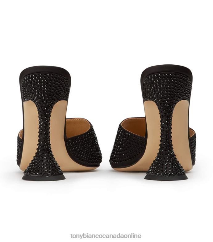 Stiletto Heels| Tony Bianco Women Serri Heels H0FJ162 Black Satin