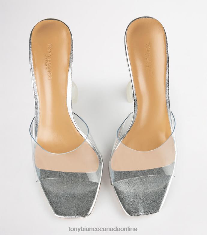 Stiletto Heels| Tony Bianco Women Serri Heels H0FJ93 Clear Vinylite/Silver
