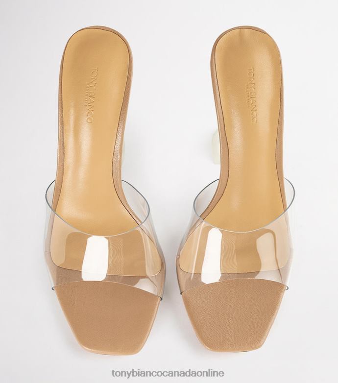 Stiletto Heels| Tony Bianco Women Serri Heels H0FJ94 Clear Vinylite/Skin Nappa