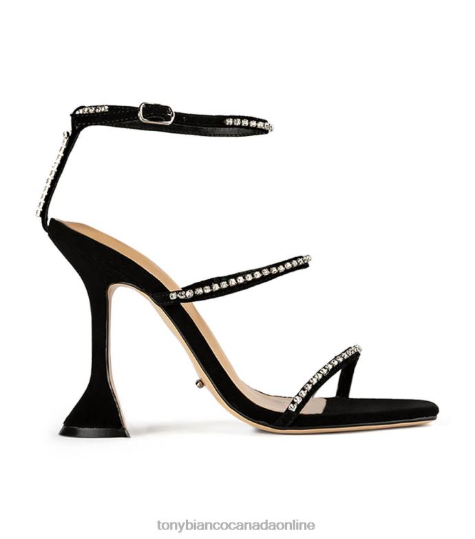 Stiletto Heels| Tony Bianco Women Shy Heels H0FJ60 Black Suede