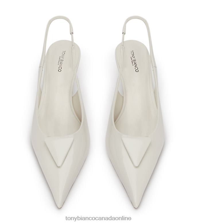 Court Shoes| Tony Bianco Women Kimmy Heels H0FJ314 White Hi Shine
