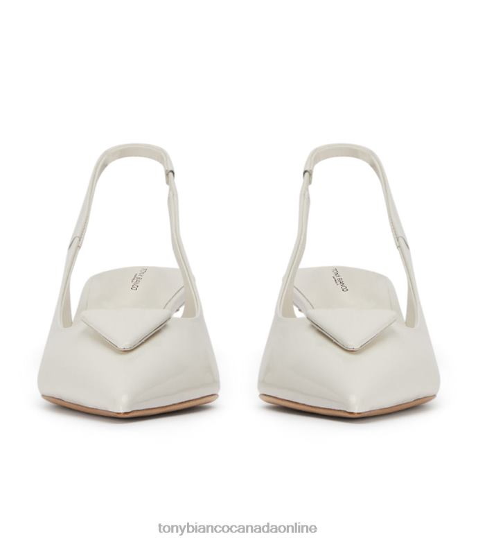 Court Shoes| Tony Bianco Women Kimmy Heels H0FJ314 White Hi Shine