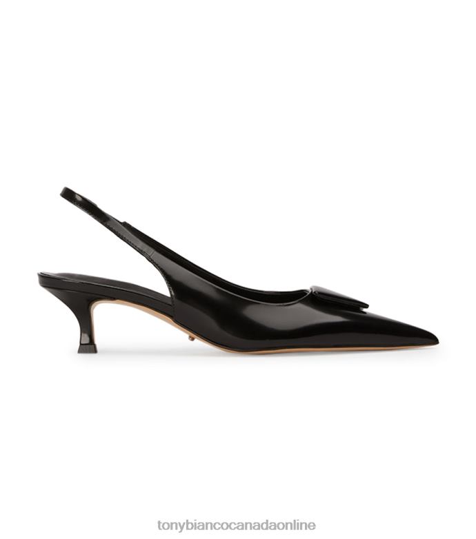 Court Shoes| Tony Bianco Women Kimmy Heels H0FJ315 Black Hi Shine