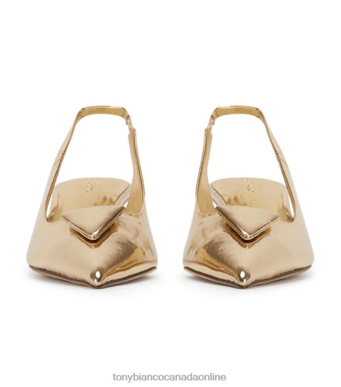 Court Shoes| Tony Bianco Women Kimmy Heels H0FJ317 Gold Shine