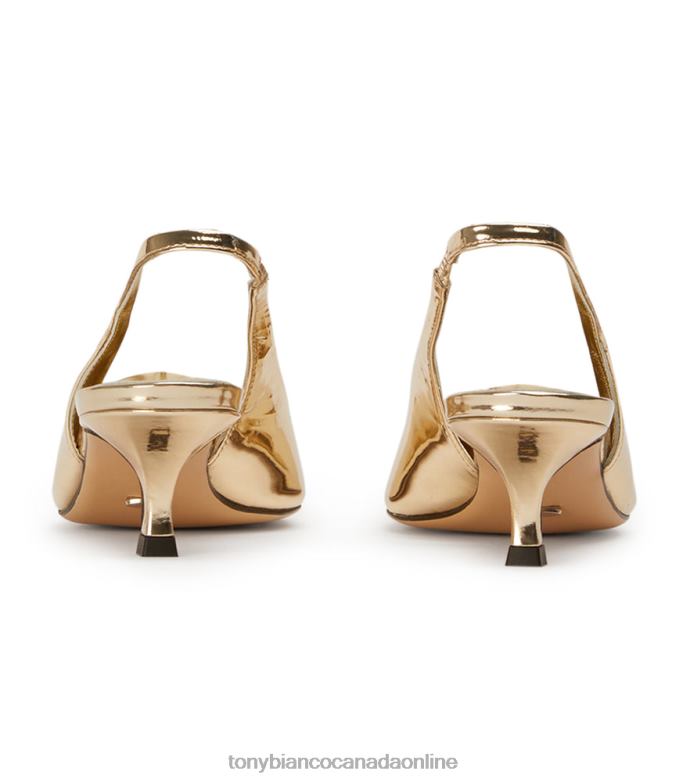 Court Shoes| Tony Bianco Women Kimmy Heels H0FJ317 Gold Shine