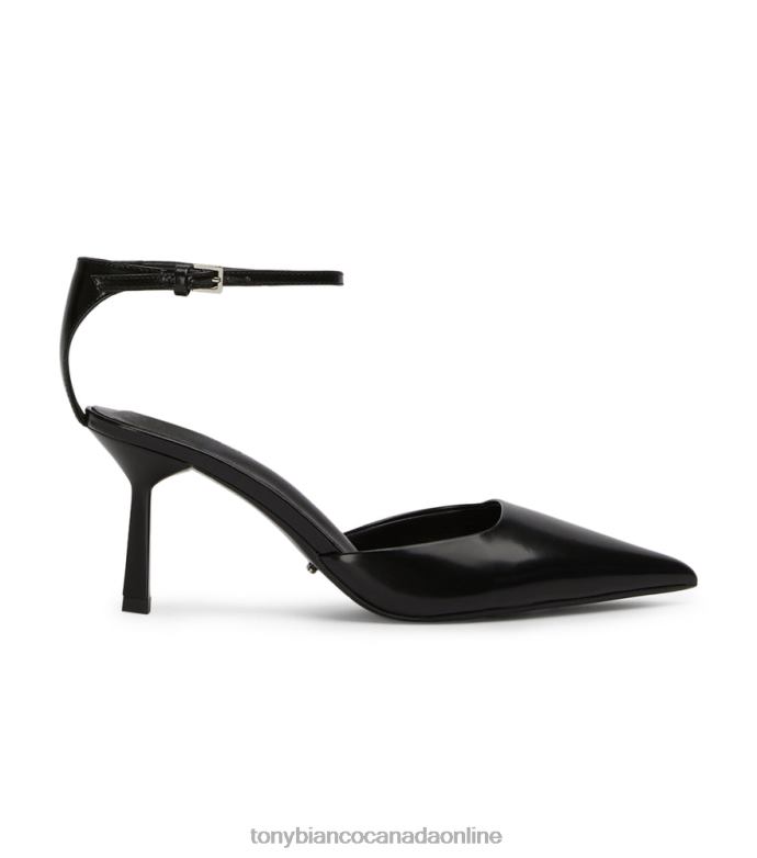 Low Heels| Tony Bianco Women Bella Heels H0FJ263 Black Hi Shine