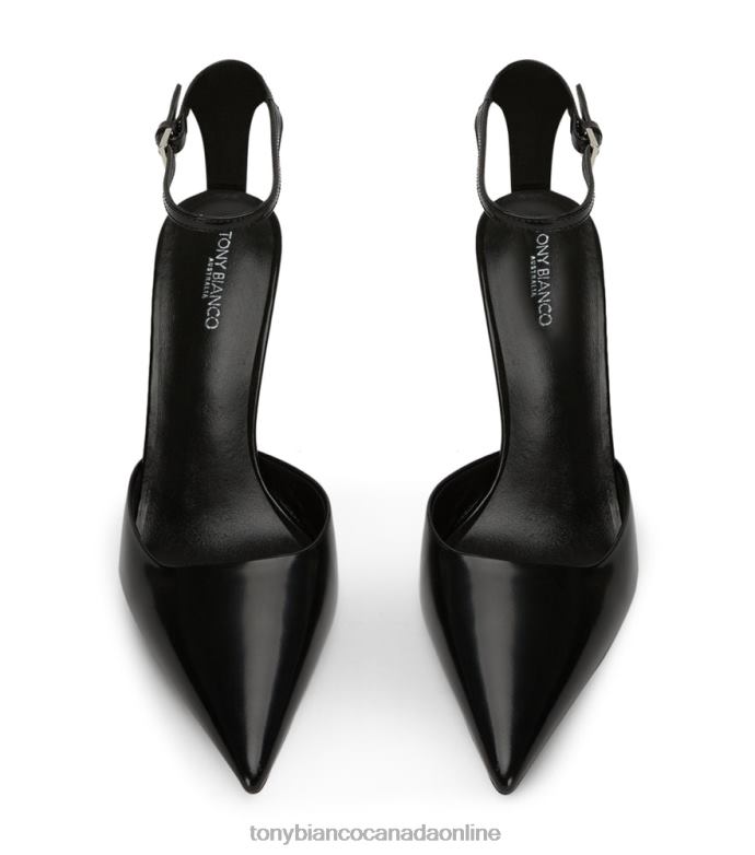 Low Heels| Tony Bianco Women Bella Heels H0FJ263 Black Hi Shine
