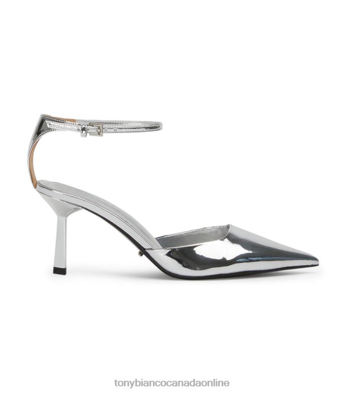Low Heels| Tony Bianco Women Bella Heels H0FJ264 Silver Shine