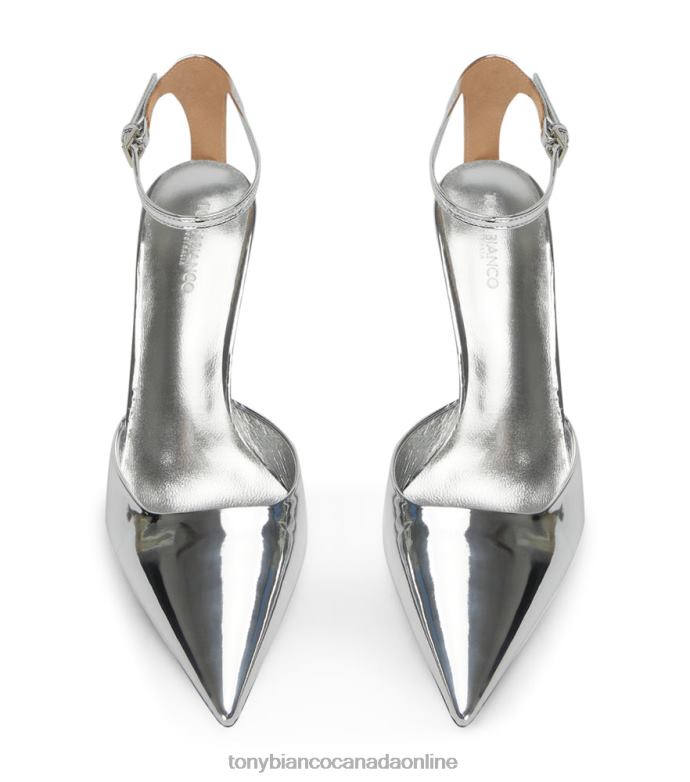 Low Heels| Tony Bianco Women Bella Heels H0FJ264 Silver Shine