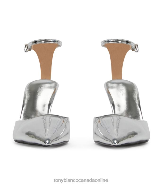 Low Heels| Tony Bianco Women Bella Heels H0FJ264 Silver Shine