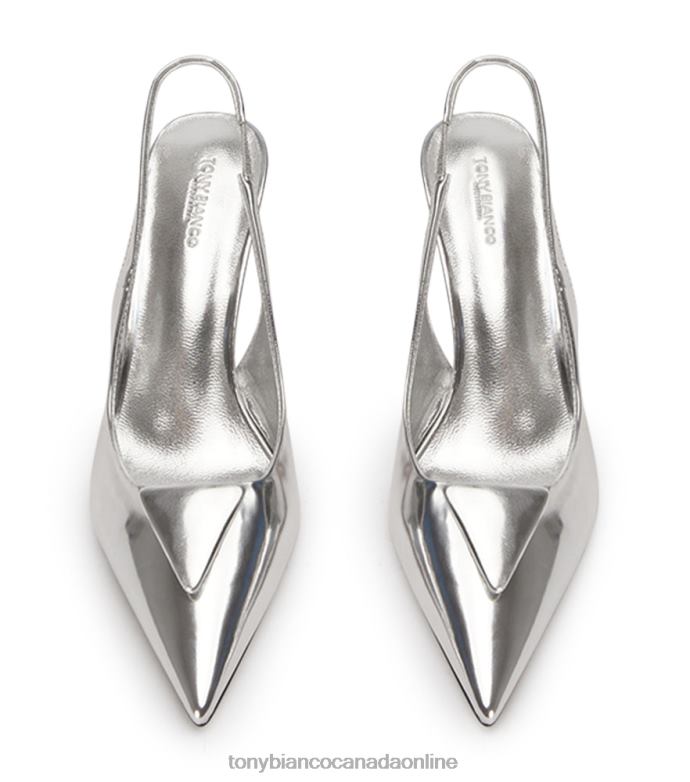 Low Heels| Tony Bianco Women Bertie Heels H0FJ245 Silver Shine