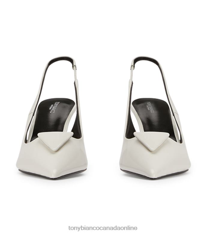 Low Heels| Tony Bianco Women Bertie Heels H0FJ255 White Hi Shine